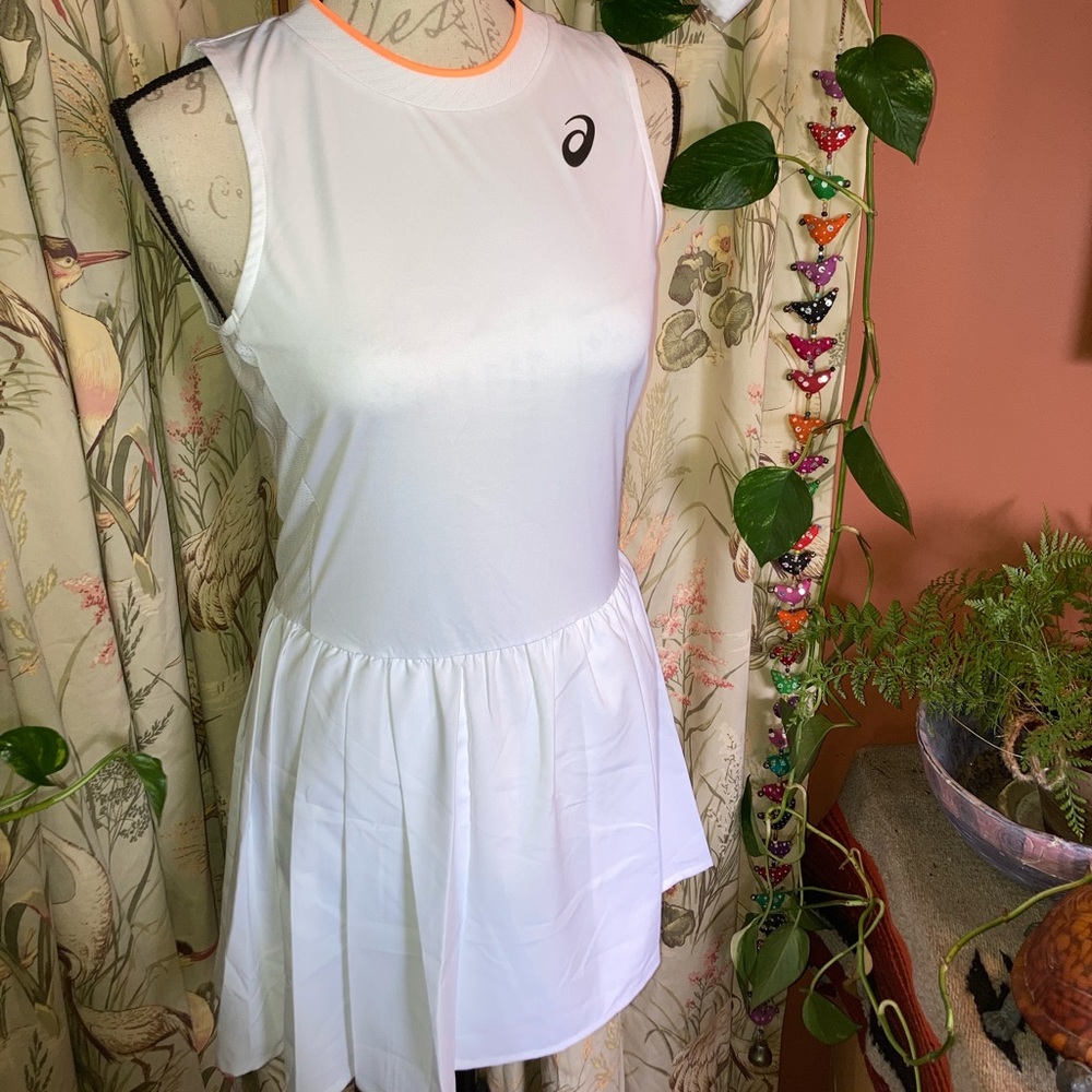 NWT ASICS Tennis Match Exercise Dress Womens Athleticwear Training Medium - Picture 3 of 13